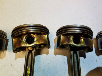 2010 Volvo Xс60 3.2l Piston W/ Connecting Rod 6pcs OEM