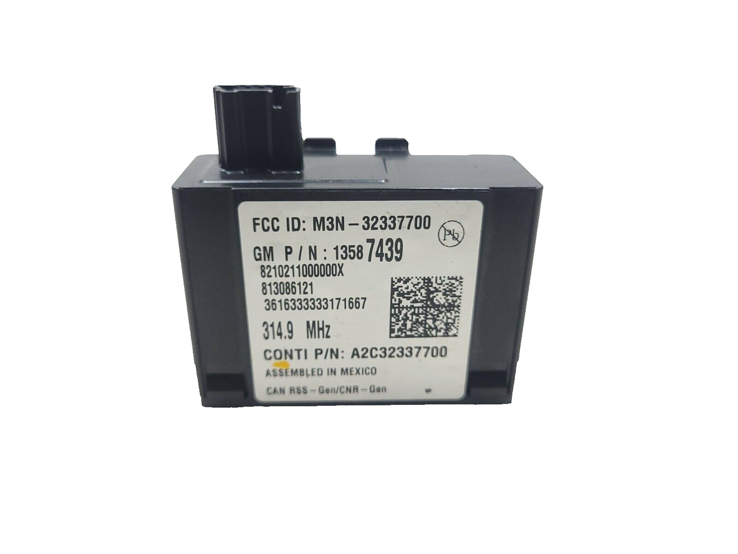 2014-2019 Chevrolet Silverado 1500 Remote Control Door Lock Receiver OEM