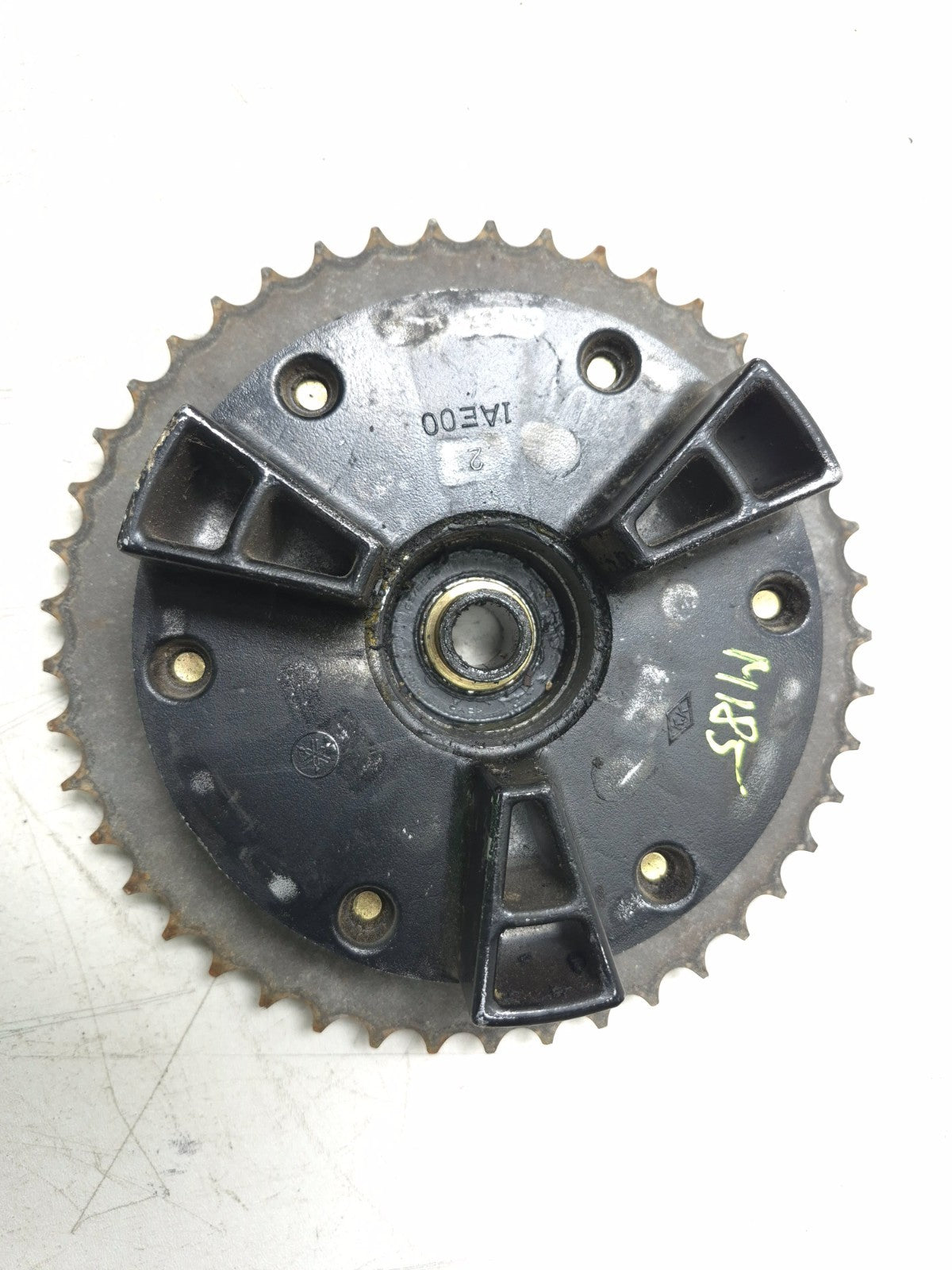 1991 Yamaha Fzr600r Rear Wheel Hub & Sprocket W/ Drive Chain OEM