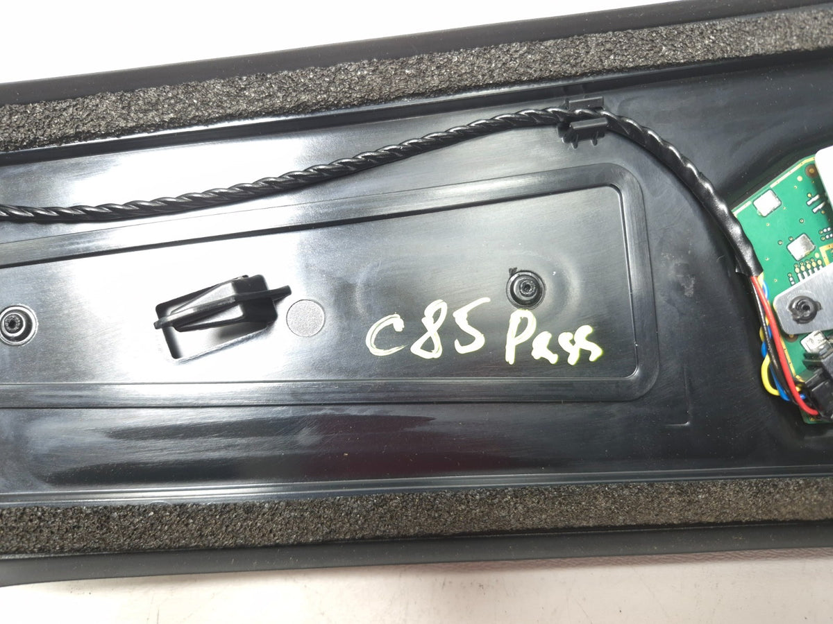 2022 Tesla Model 3 B Pillar Applique W/camera Right Passenger Side OEM
