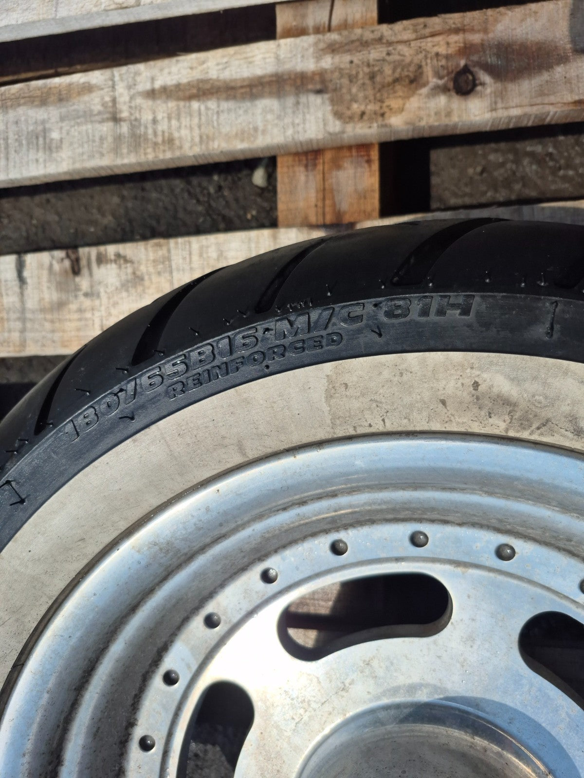 2008 Harley-davidson Dyna Fat Bob Fxdf Rear Wheel Rim & Tire OEM