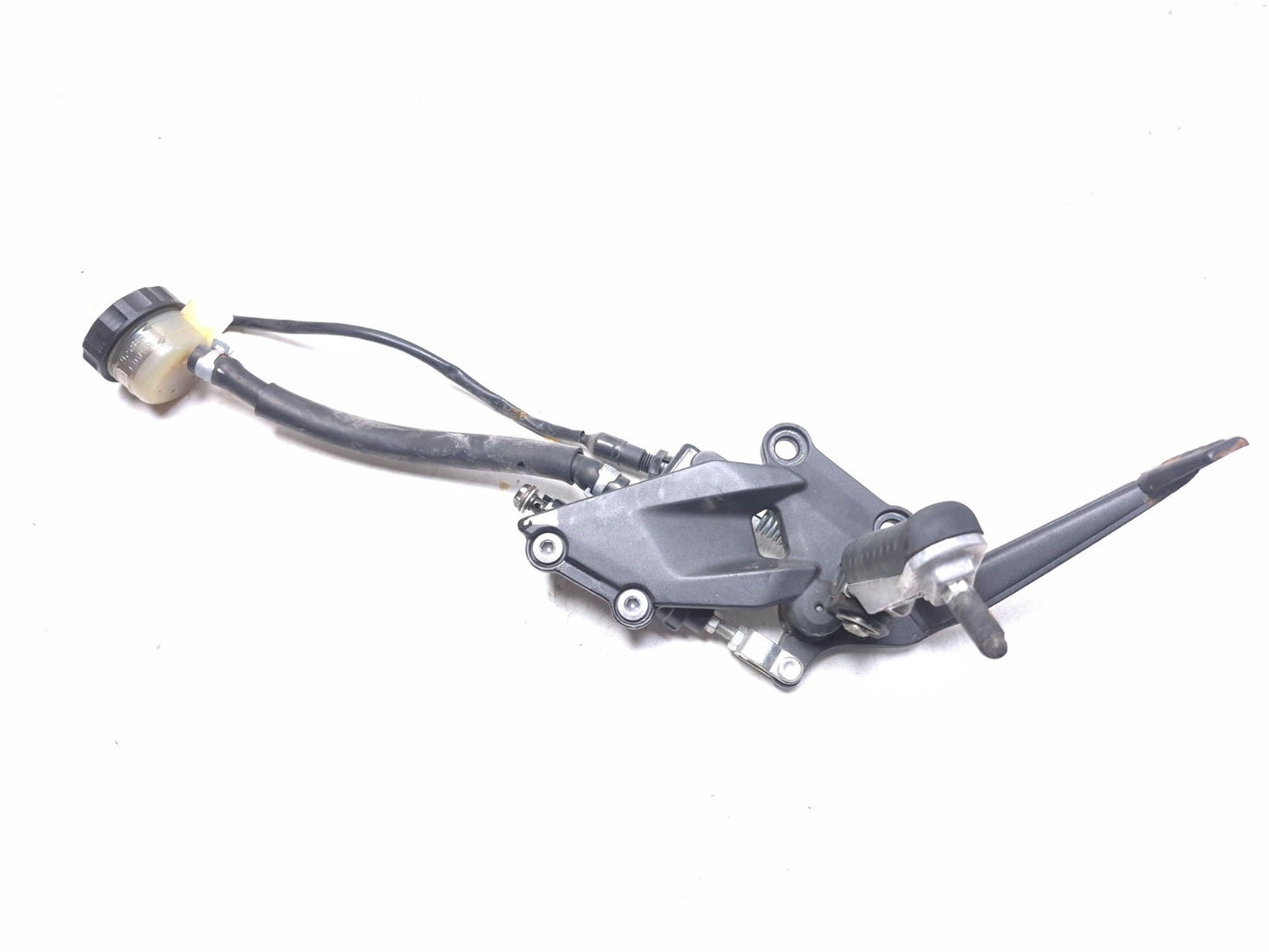 2008 Kawasaki Ninja 250r Ex250j Front Right Footrest W/ Brake Cylinder OEM