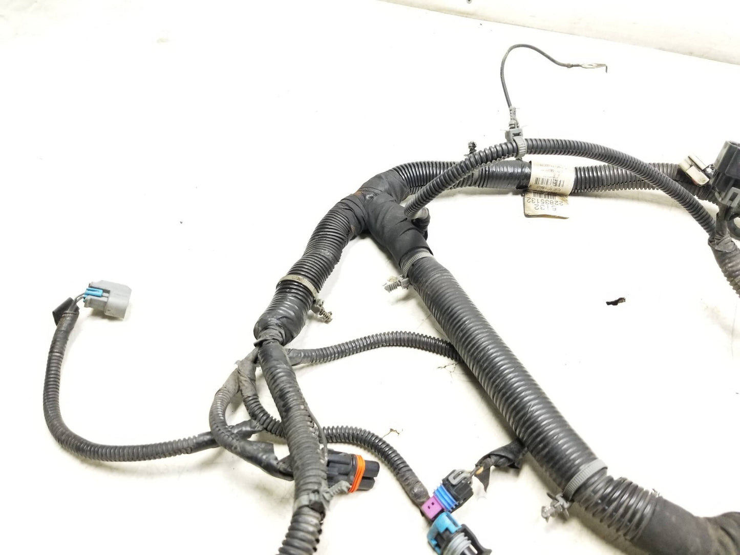 10-14 Chevrolet Suburban Tahoe Headlight Wire Harness Loom OEM