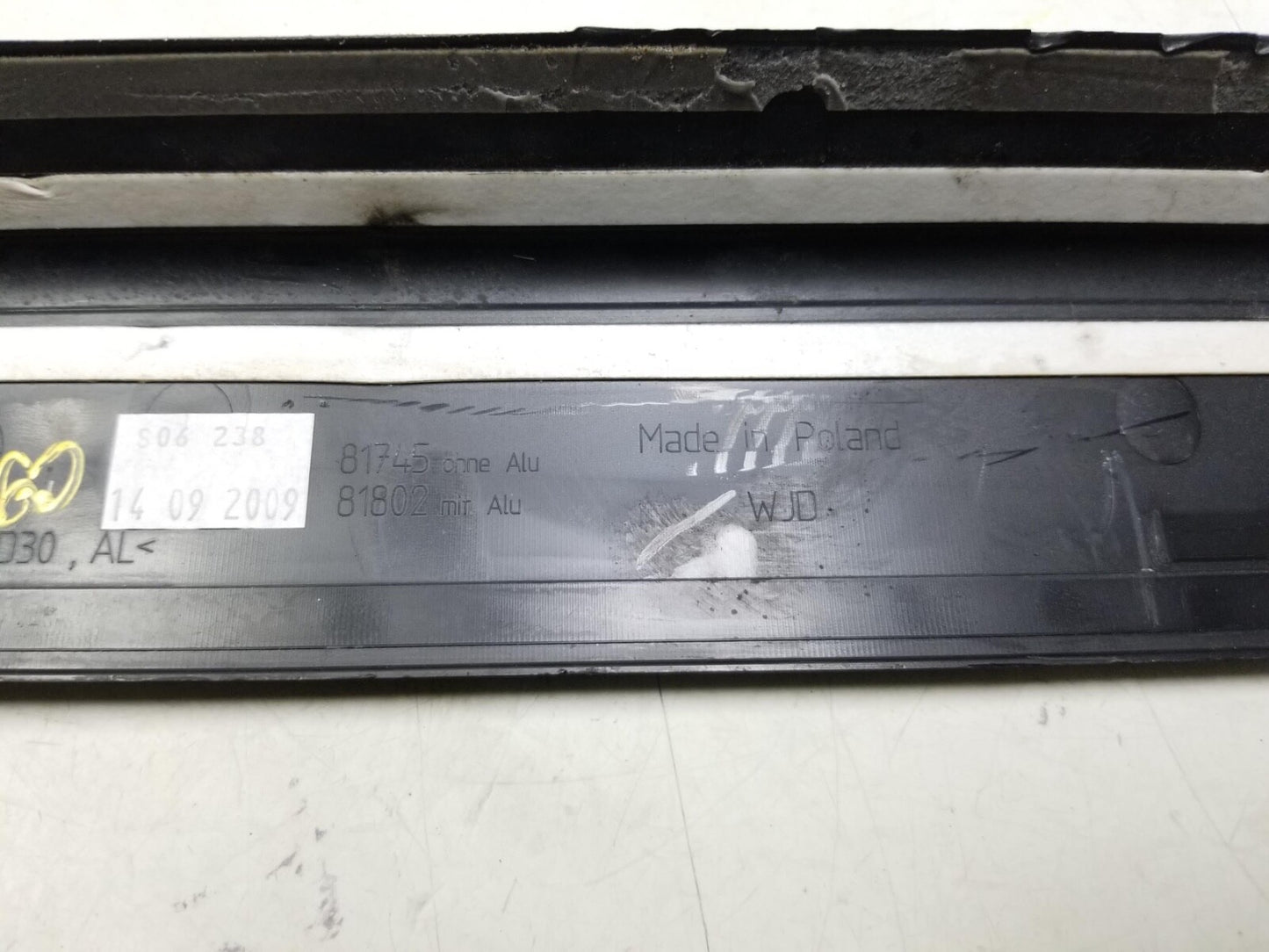 2009 - 2017 Audi Q5 Front Door Interior Sill Scuff Trim Cover Left & Right OEM