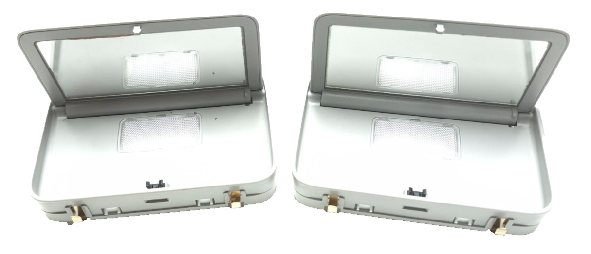 2010 Mercedes S400 Rear Overhead Vanity Mirror 2pcs OEM