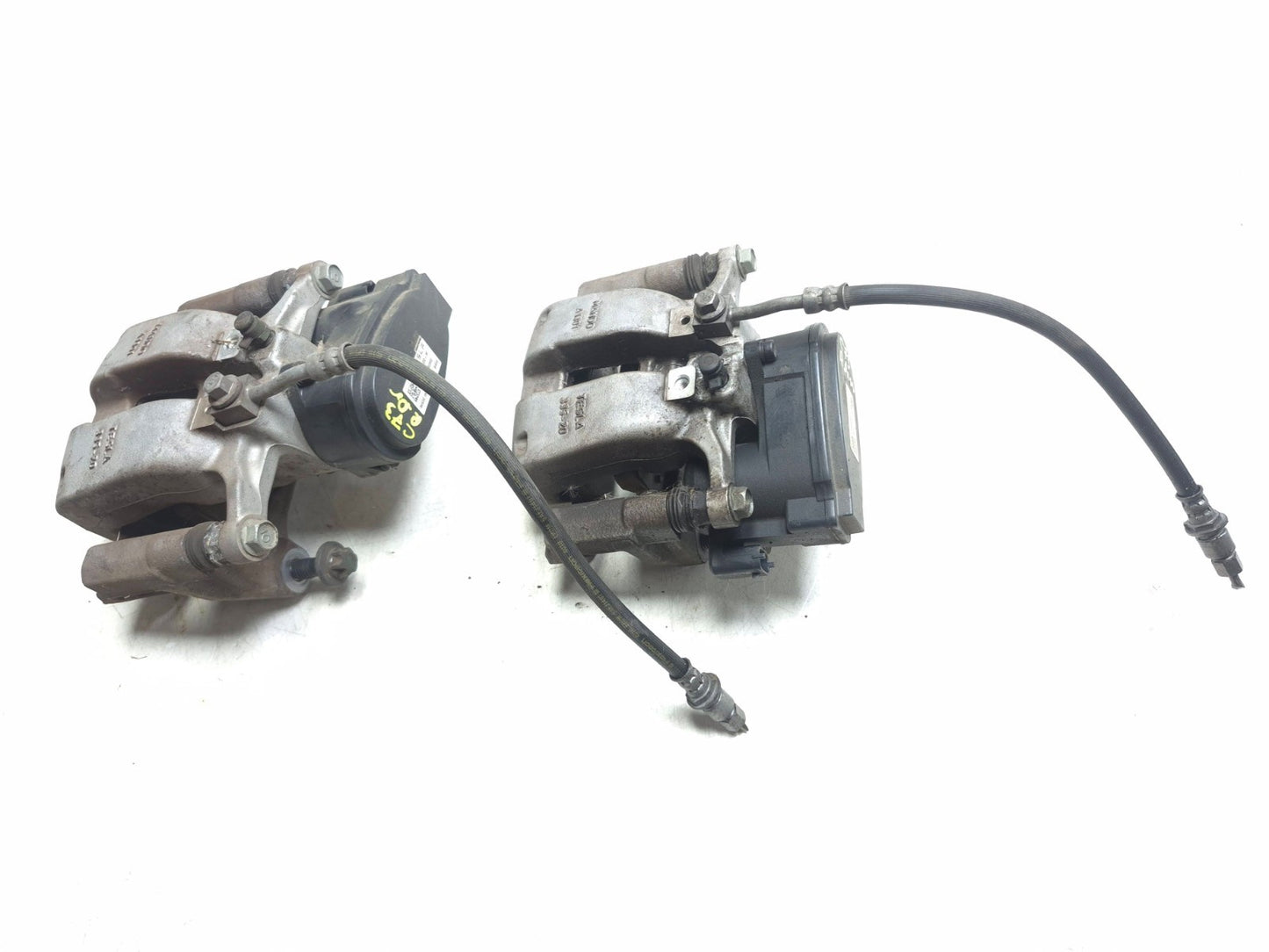 2019 Tesla Model 3 Rear Brake Caliper Left & Right Pair OEM