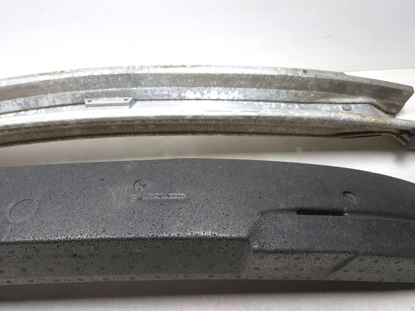 2007 Saab 9-5 Aero Metal Bumper Reinforcement & Front Foam Cover OEM