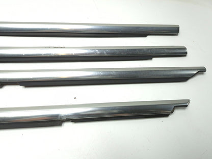 2011 Mercedes S400 W221 Door Window Belt Chrome & Upper Molding Trim 8pcs OEM