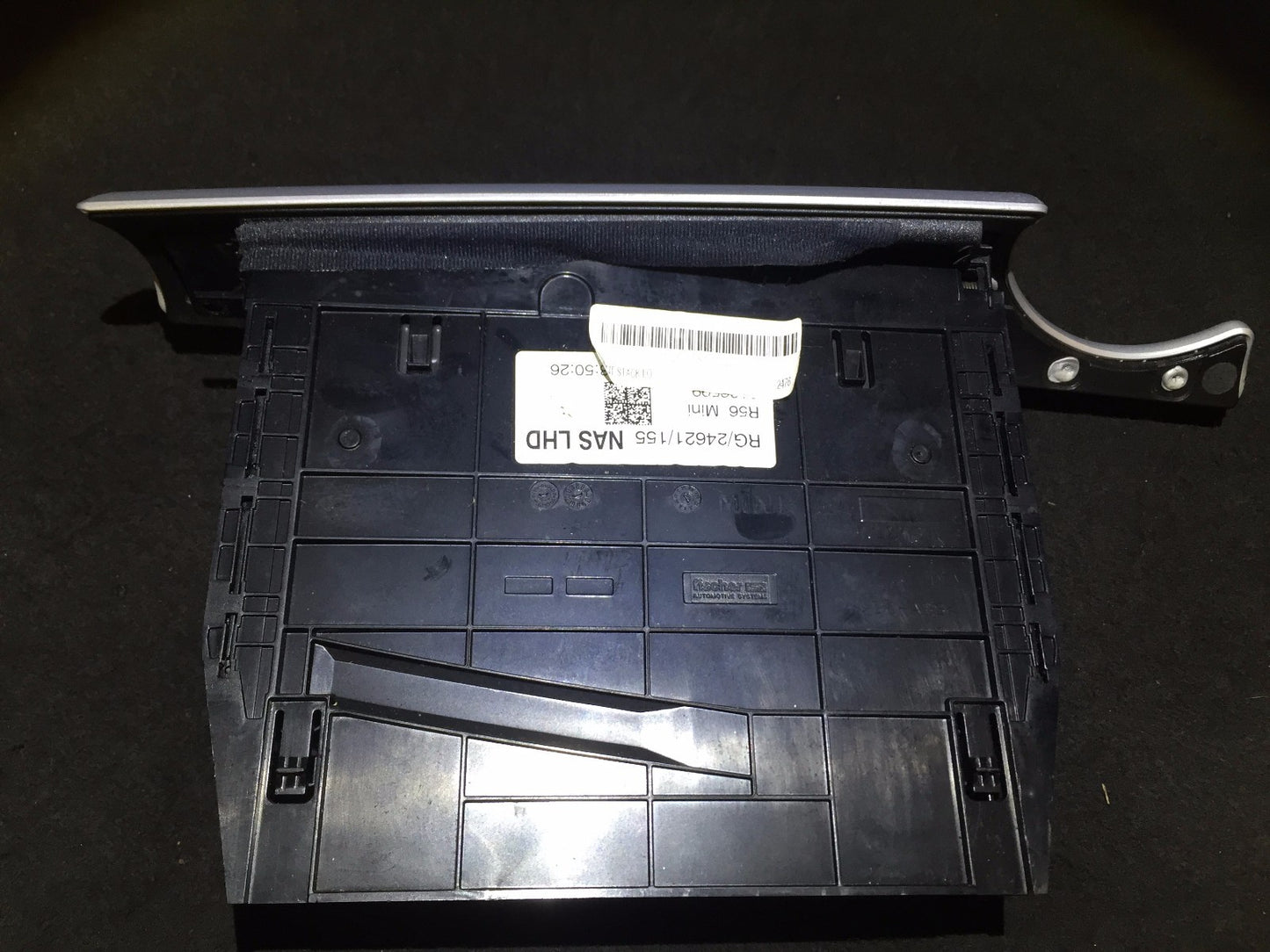 07 08 09 10 11 12 Mini Cooper R57 Dash Storage Compartment Trim 51459166599 OEM