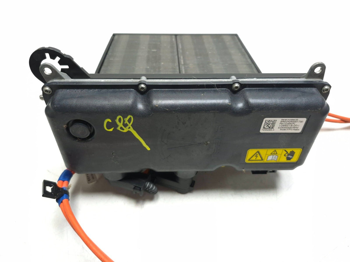 2018 Tesla Model 3 Ptc Heater Core Dual Zone Control & Cable OEM