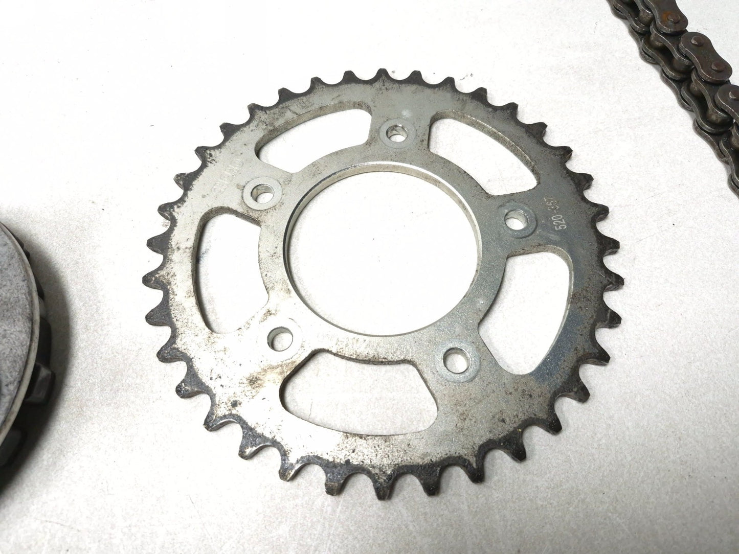2023 Cf Moto Lifan 300ss Rear Sprocket & Drive Chain OEM