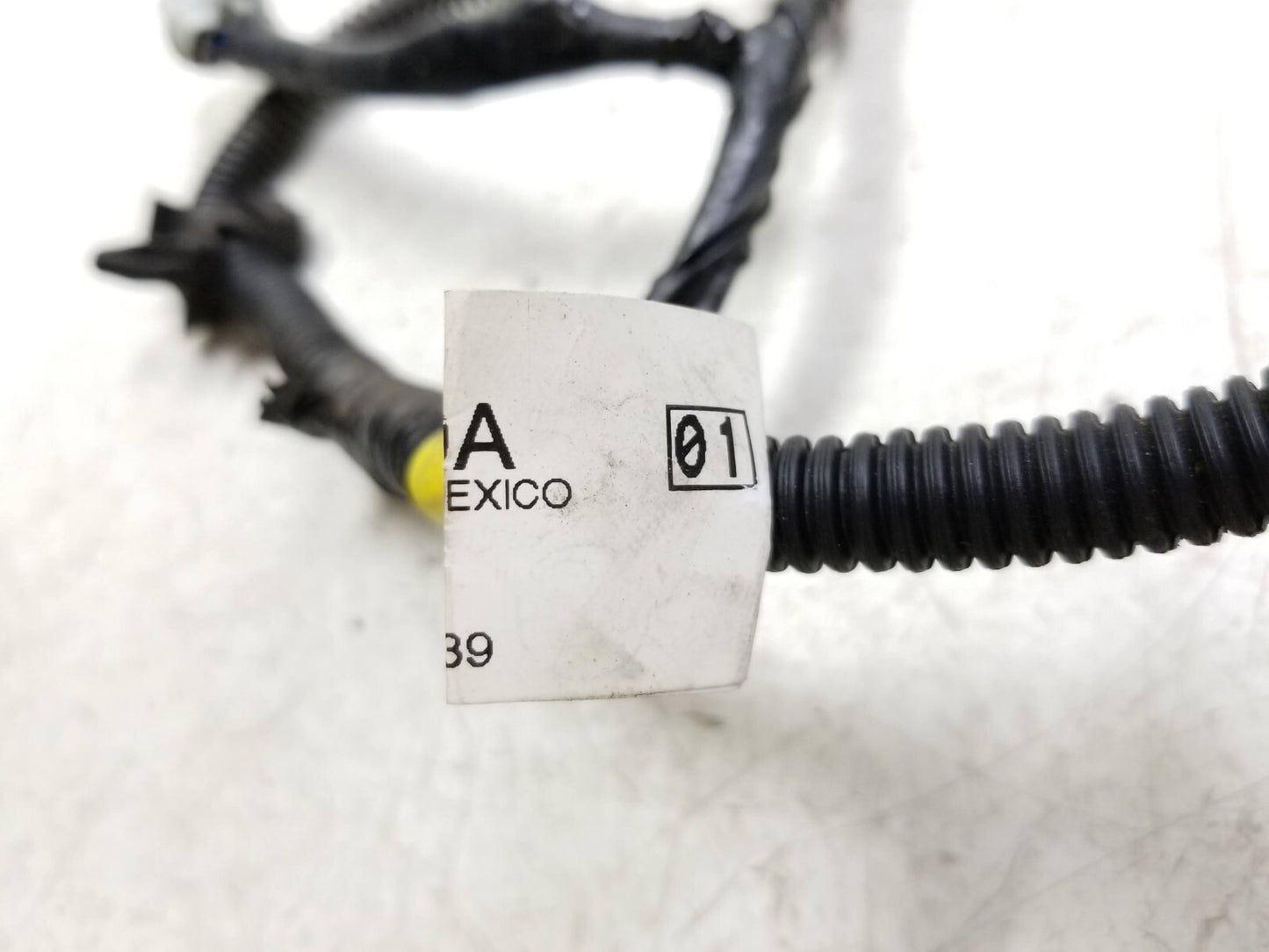 2007-2012 Nissan Sentra Door Wire Harness Rear Passenger Side Right OEM