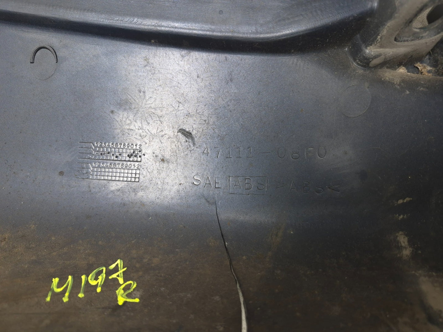 1999 Suzuki Katana 750 Gsx750f Rear Side Frame Cover Left & Right Pair OEM