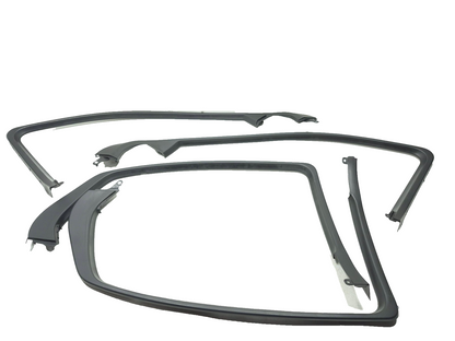 2008 Acura Tl Type-s Inner Door Window Frame Trim Molding Front & Rear 4 Pcs OEM