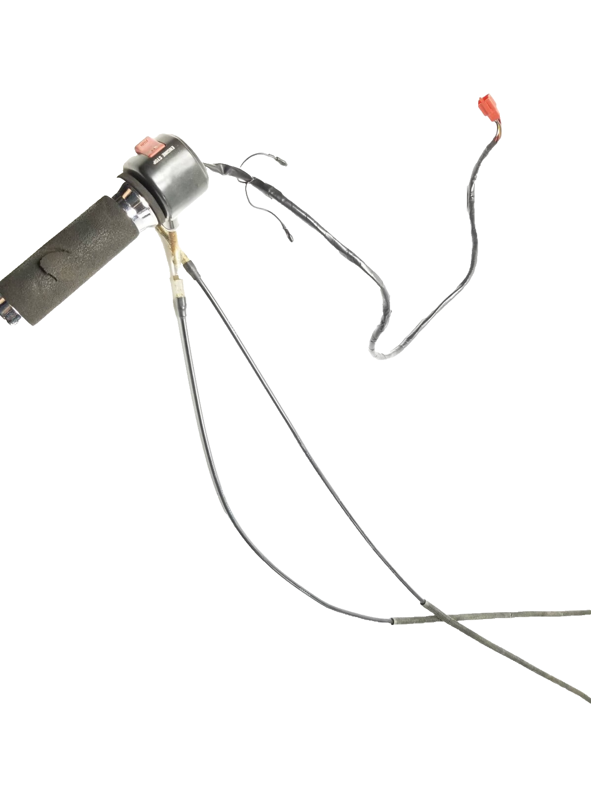 1990 Kawasaki Vn750 Vulcan Throttle Housing Cable & Hand Control Switch OEM