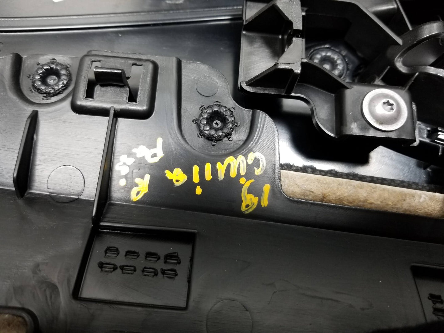 2019 Alfa Romeo Giulia Rear Passenger Door Panel OEM