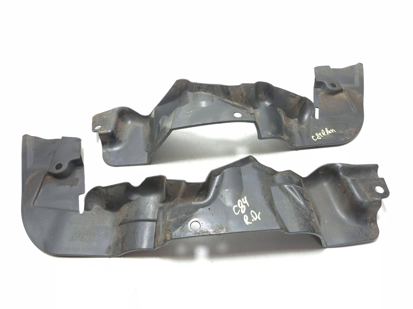 2010 Mercedes S400 Rear Suspension Splash Shield 2pcs OEM