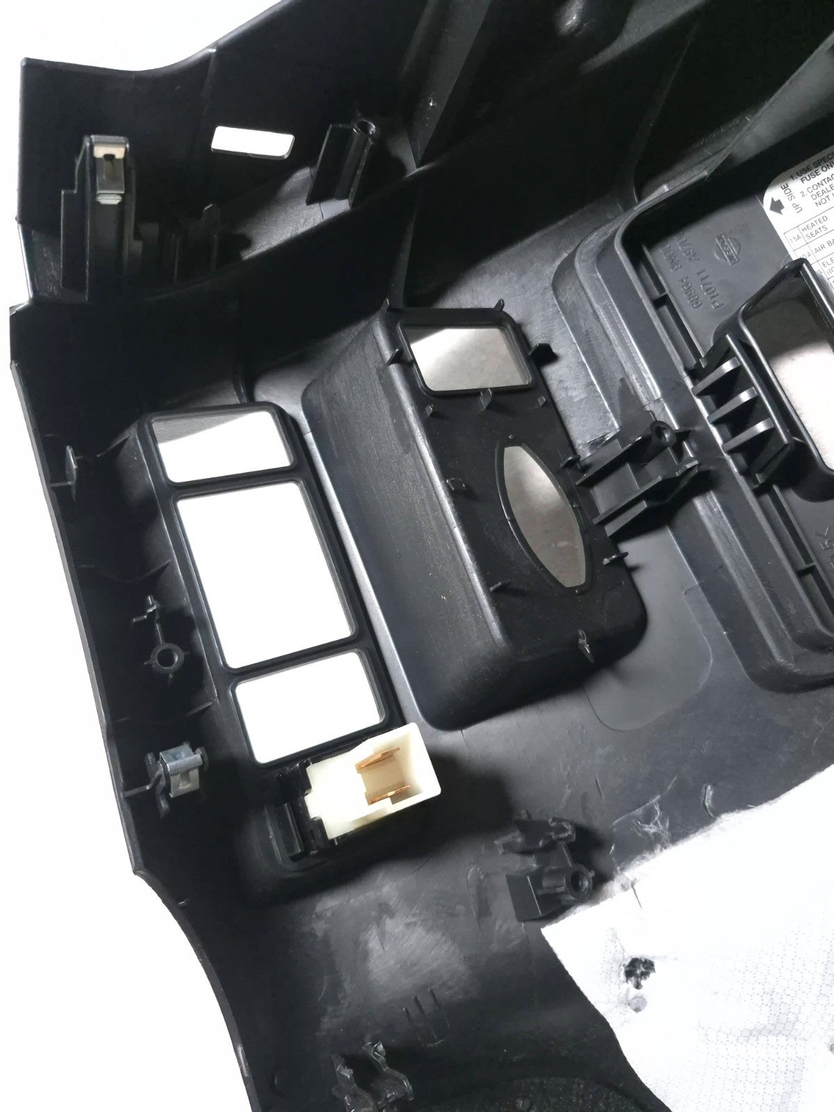 2010 Nissan Maxima Sv Front Driver Lower Dash Cover Trim Bezel OEM
