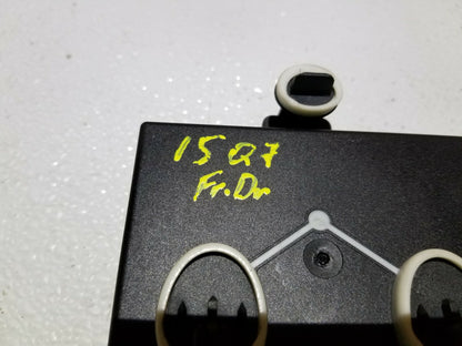 2015 Audi Q7 Front Door Control Module Left Driver Side OEM
