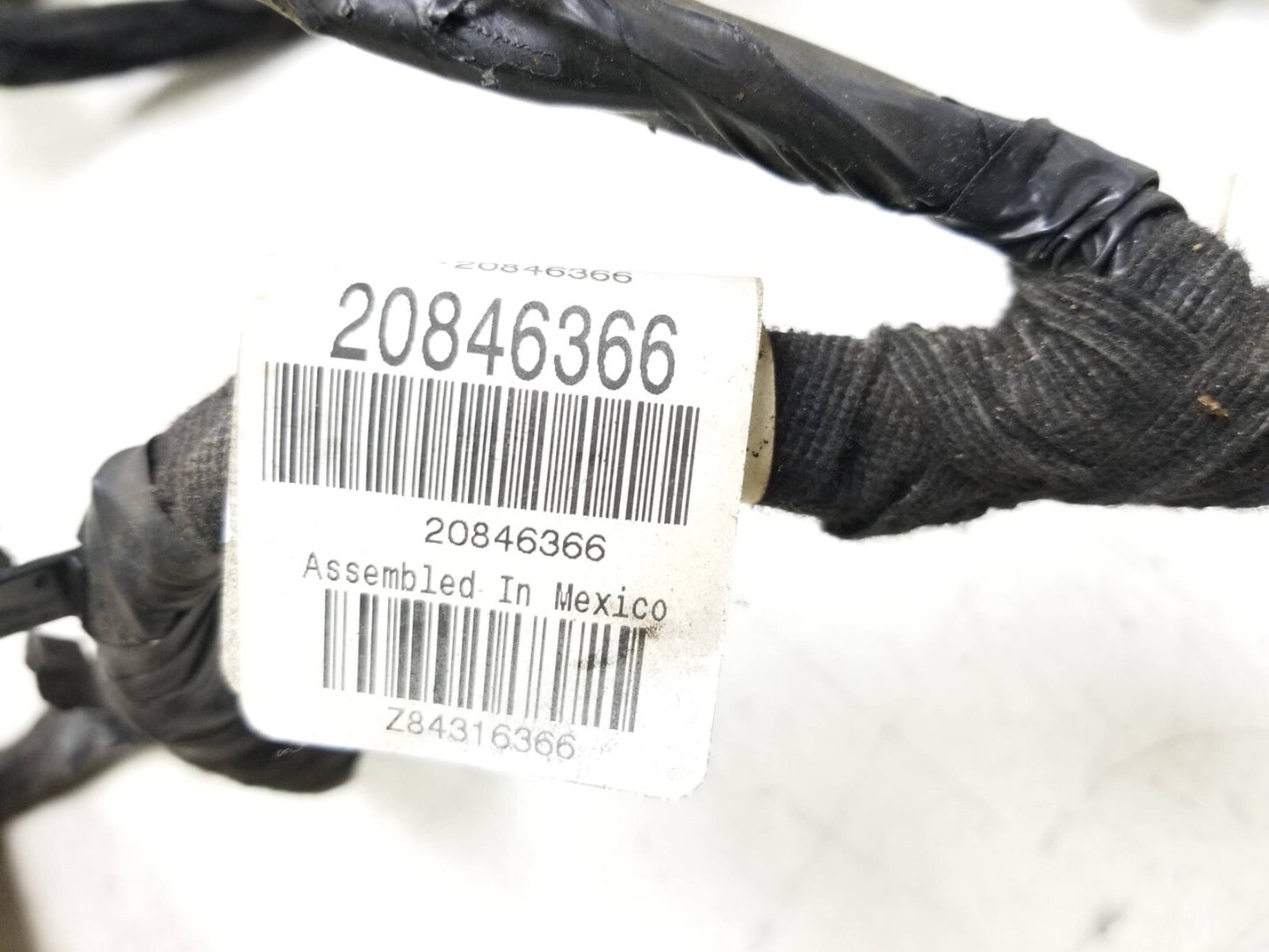 2010 - 2016 Cadillac SRX Door Wire Wiring Harness Rear Passenger Side Right OEM
