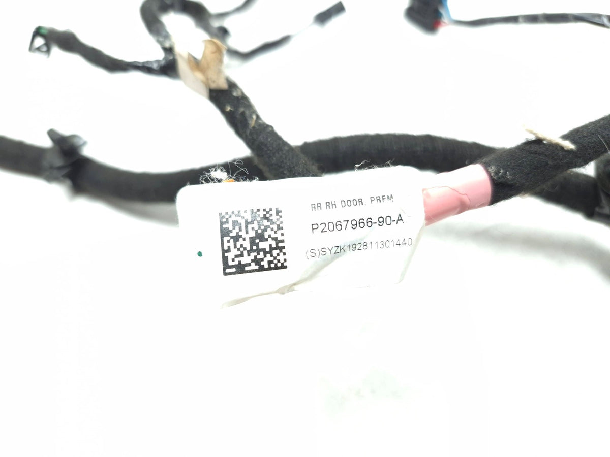 2020 Tesla Model 3 Rear Door Wire Harness Right Passenger Side OEM