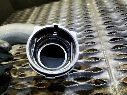 2011 2012 2013 BMW 128i Radiator Lower Coolant Water Hose Pipe Line OEM