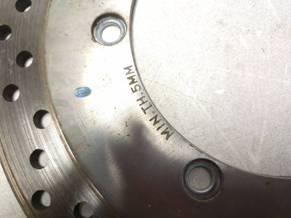2006 Honda Vtx 1300s Rear & Front Brake Disc Pair OEM