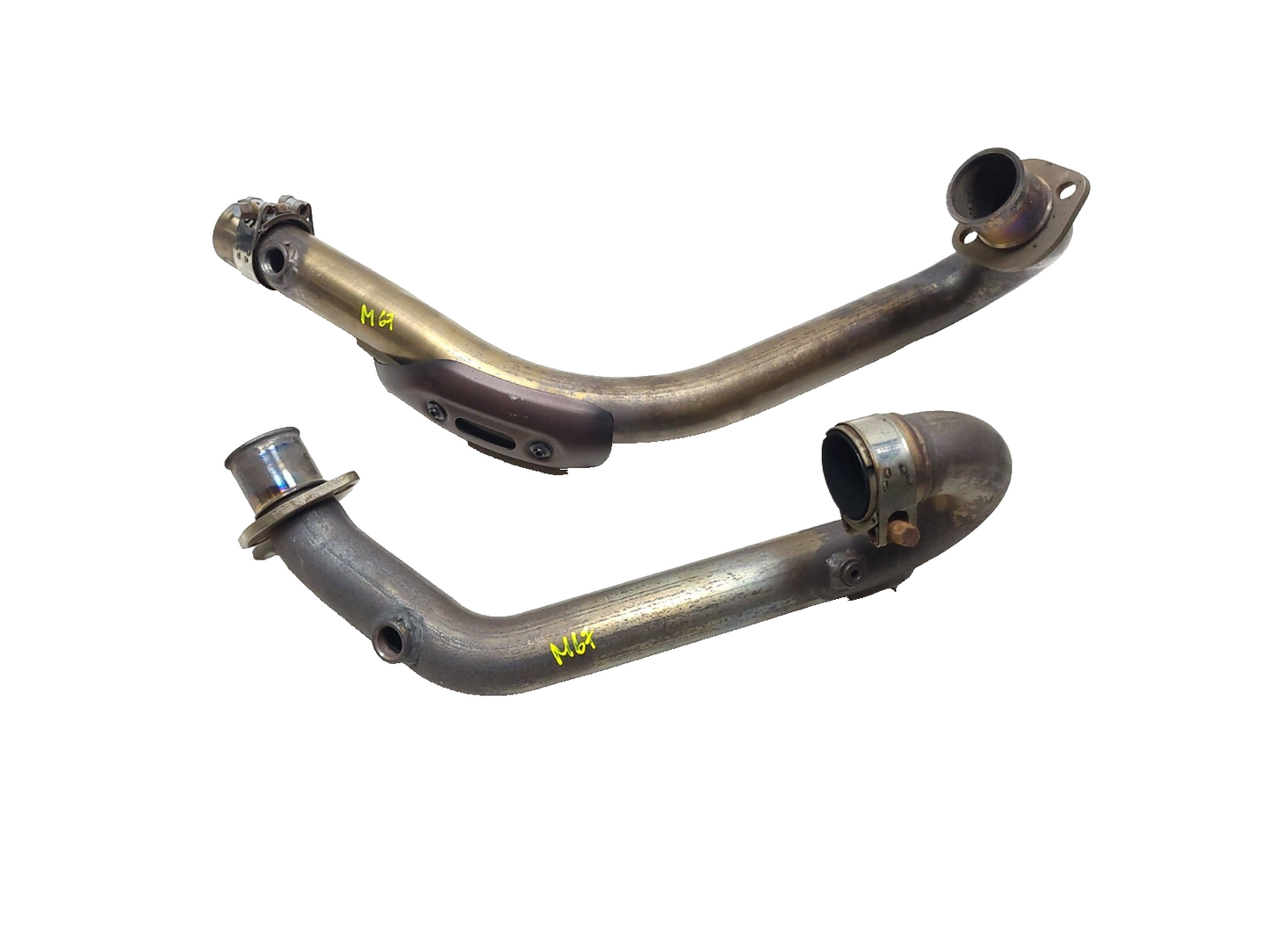 2008 - 2014 Ducati Monster 696 Exhaust Header Pipe 2pcs OEM