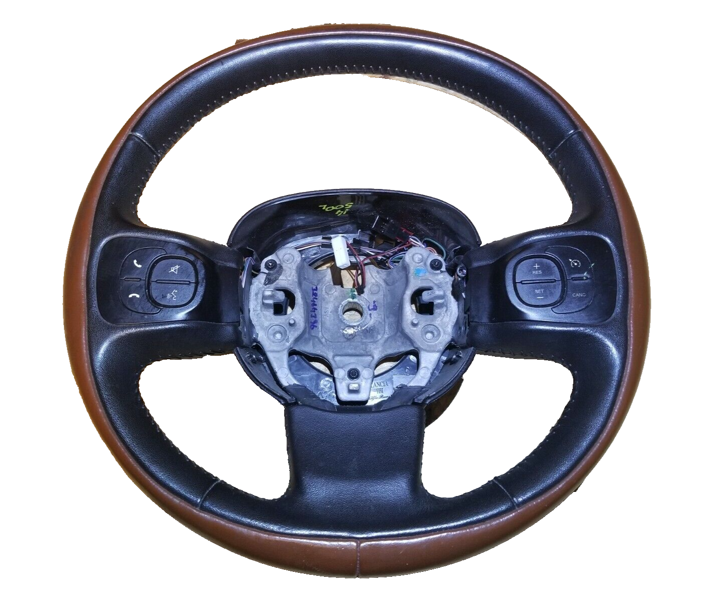12 13 14 15 16 17 Fiat 500 500l Steering Wheel Brown Leather.