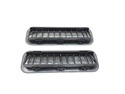 09-14 Hyundai Genesis Rear Quarter Pressure Vent Grille Pair OEM Sedan