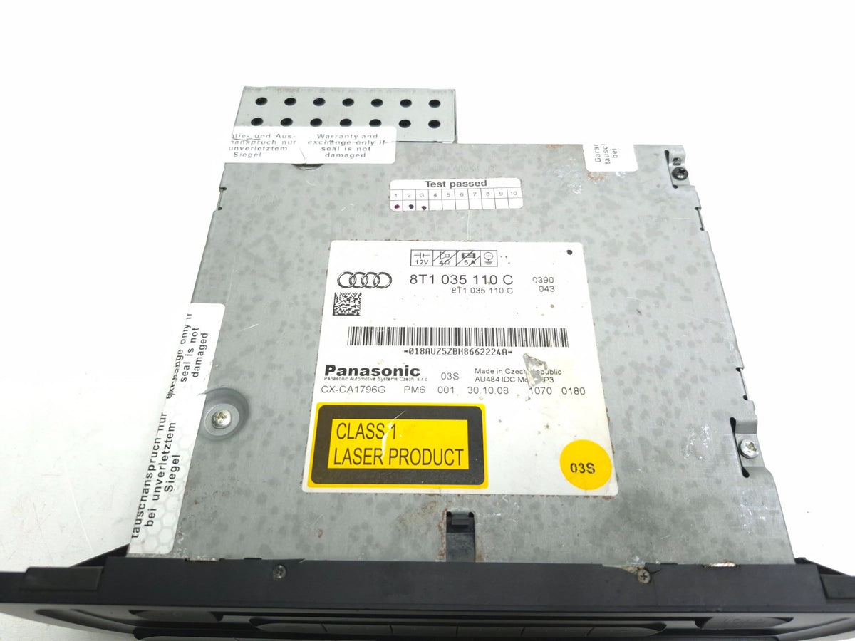 2009 Audi A5 Audio Cd Changer 8t1-035-110-c OEM