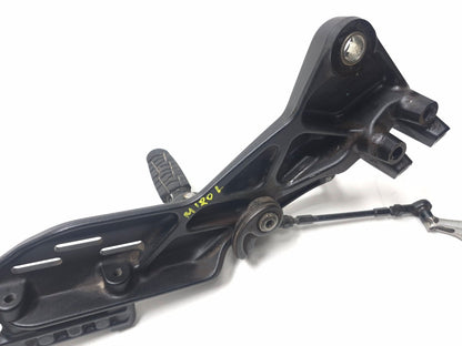 2018 Husqvarna Svartpilen 401 Left Footrest Mount W/ Gear Shift Lever Assy OEM