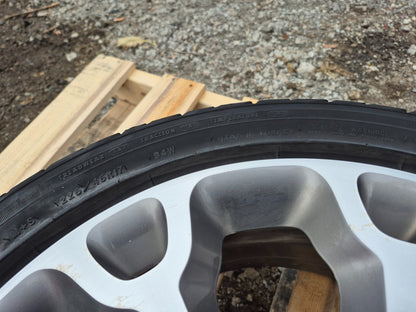 2014 Fiat 500l Trekking Wheel Rim W/ Tire Good Year  225/45 R17 2 Pcs OEM