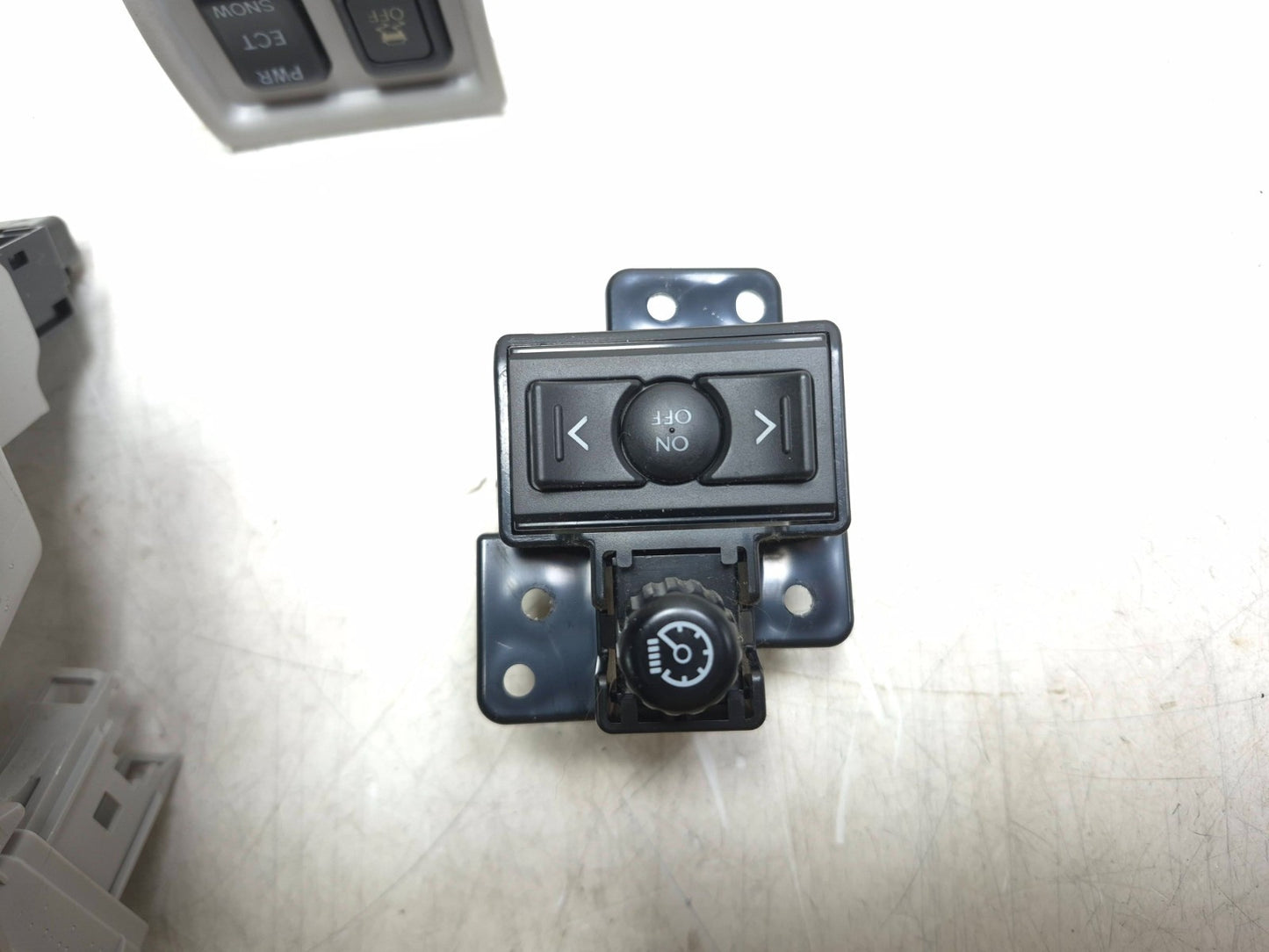 2009 Lexus IS250 Dash Switch Panel & Dimmer & Traction Control Switch 3 Pcs OEM