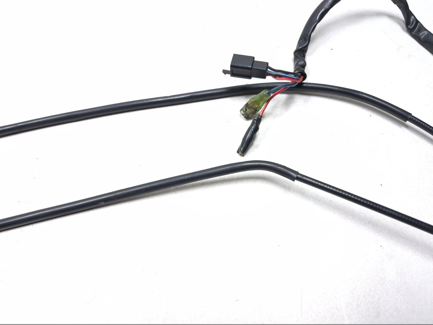 1996 Yamaha Virago Xv750 Front Right Control Switch Throttle Cable OEM