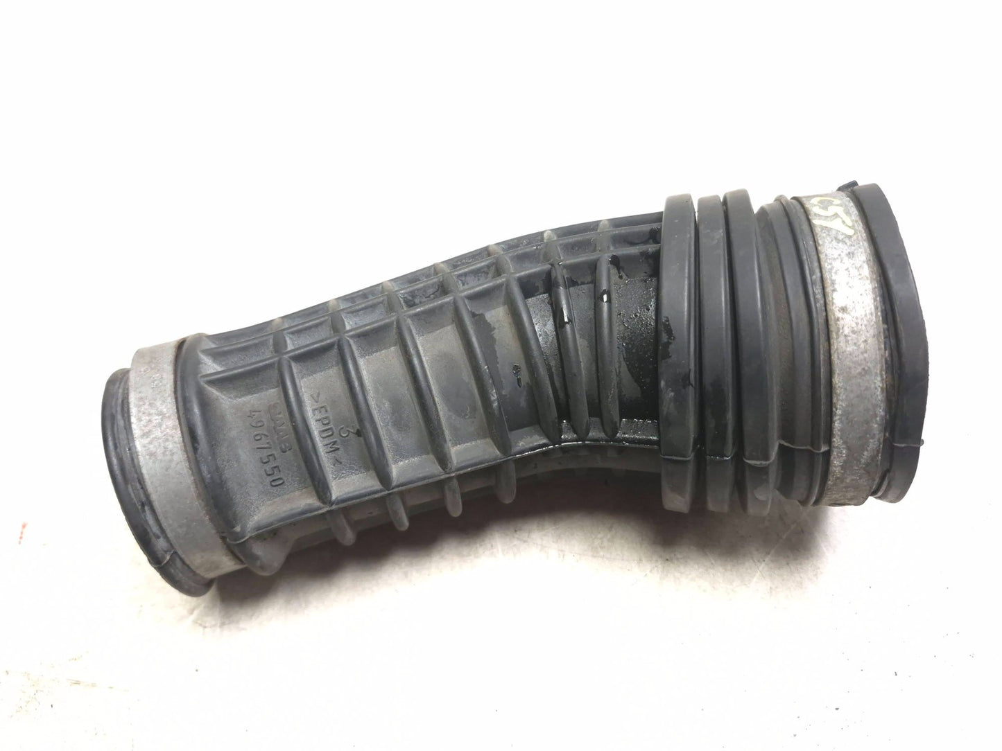 2007 Saab 9-5 Aero Mass Air Flow Sensor W/ Air Intake Hose OEM