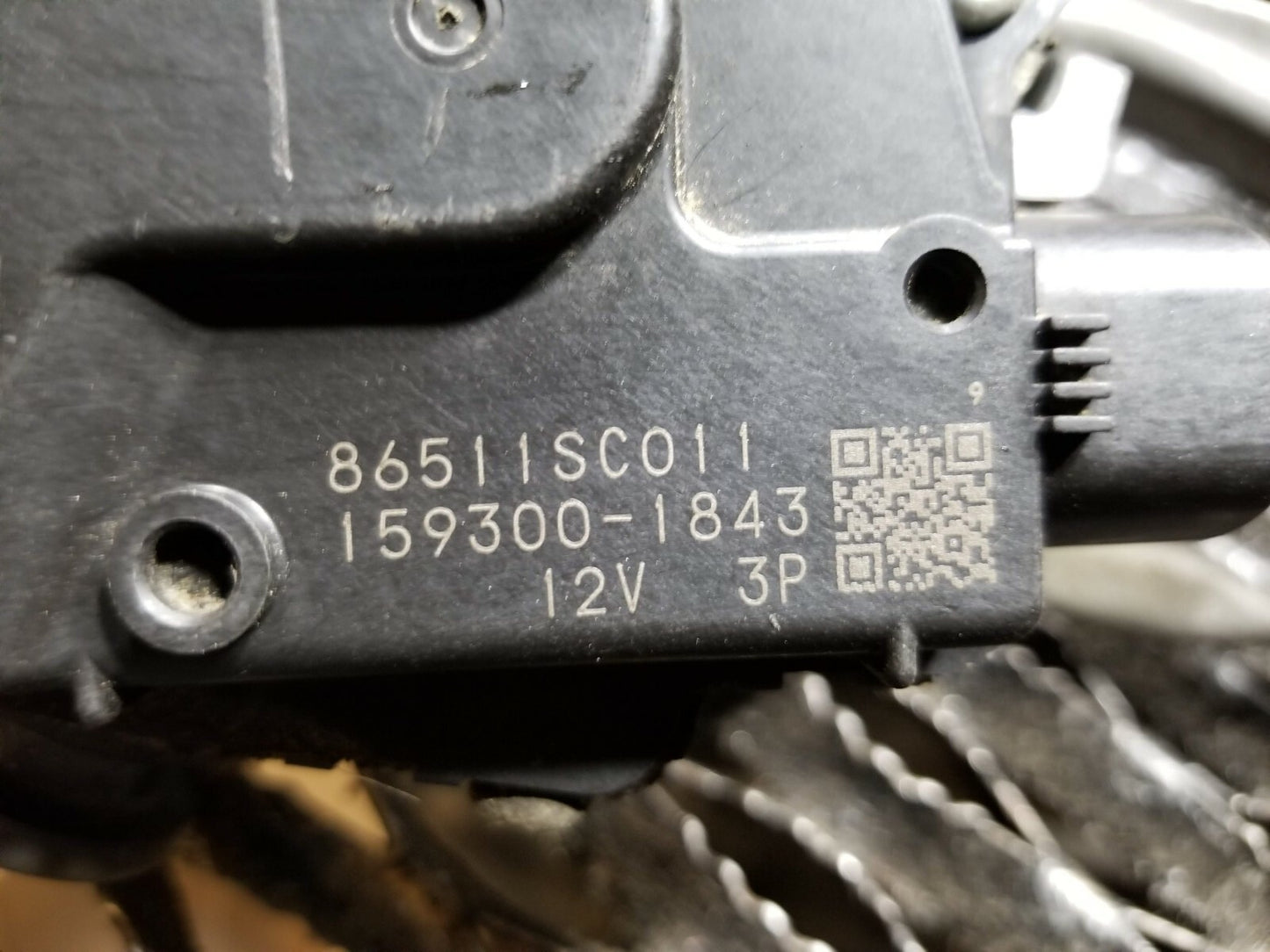 2012 Subaru Forester Windshield Wiper Motor W/ Linkage OEM