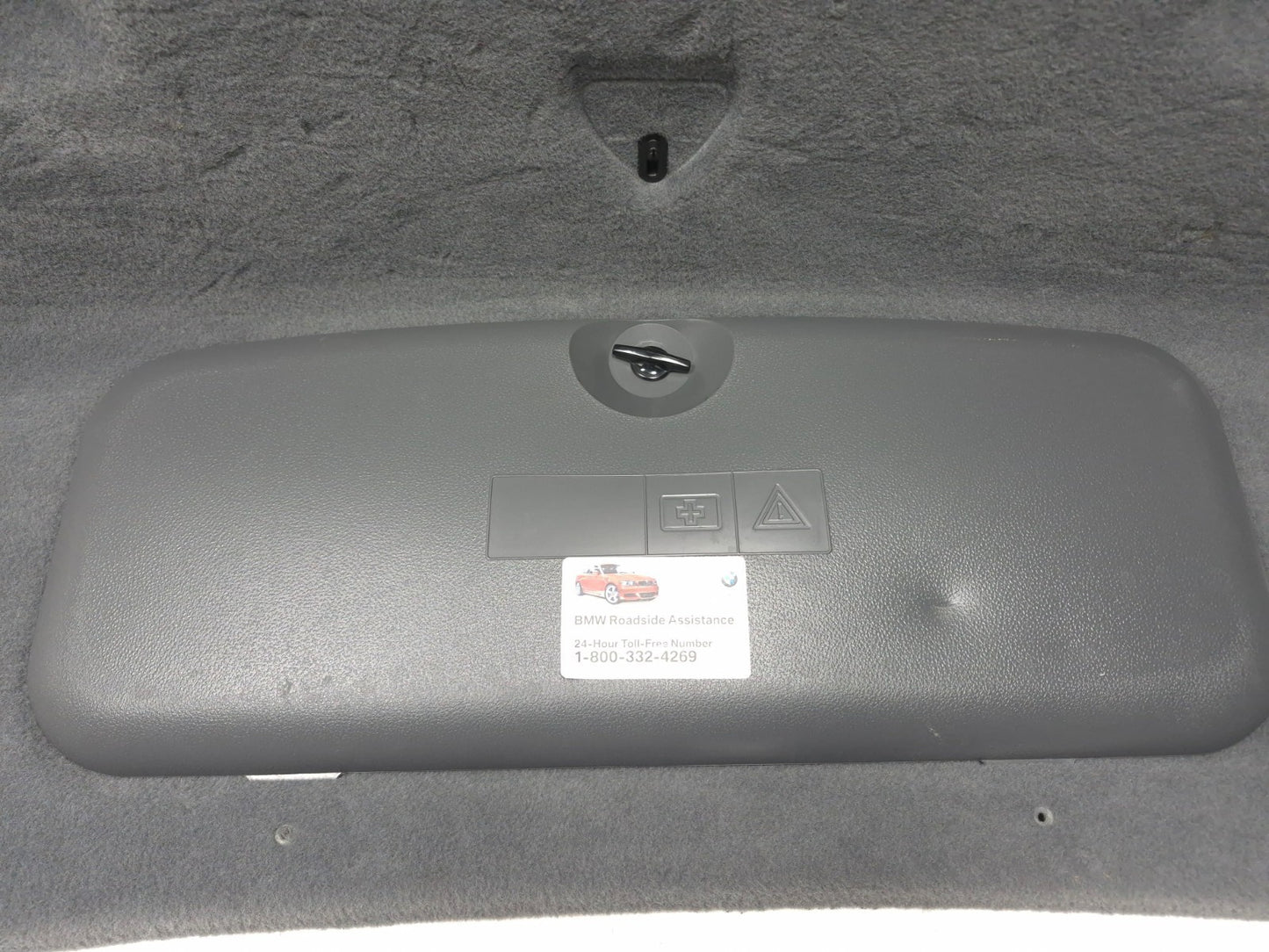 2011 BMW 750li Trunk Lid Carpet Liner Interior Cover Panel Oem✅