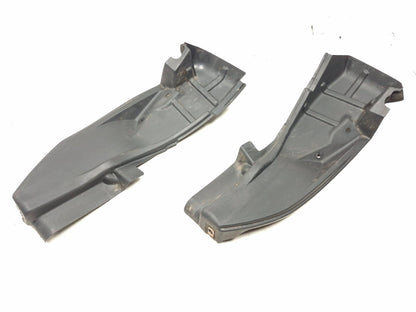 2012 Nissan Leaf Rear Bumper Closing Plate Splash Shield Left & Right Pair OEM