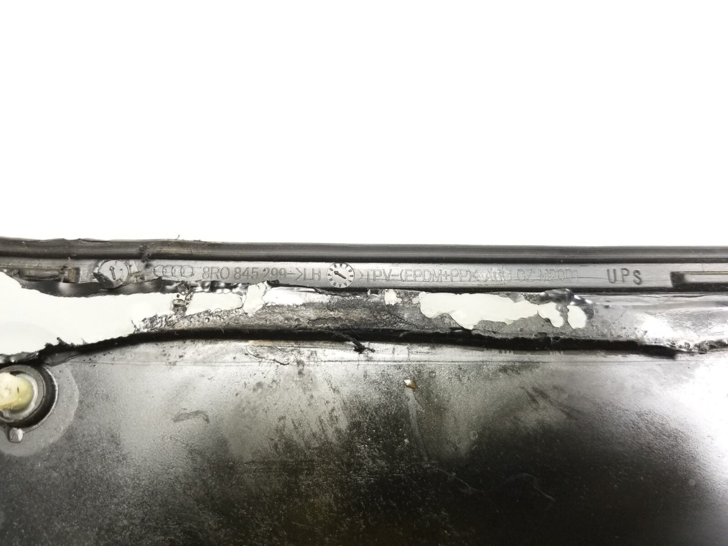 2010 Audi Q5 Door Vent Window Glass Rear Driver Side Left OEM