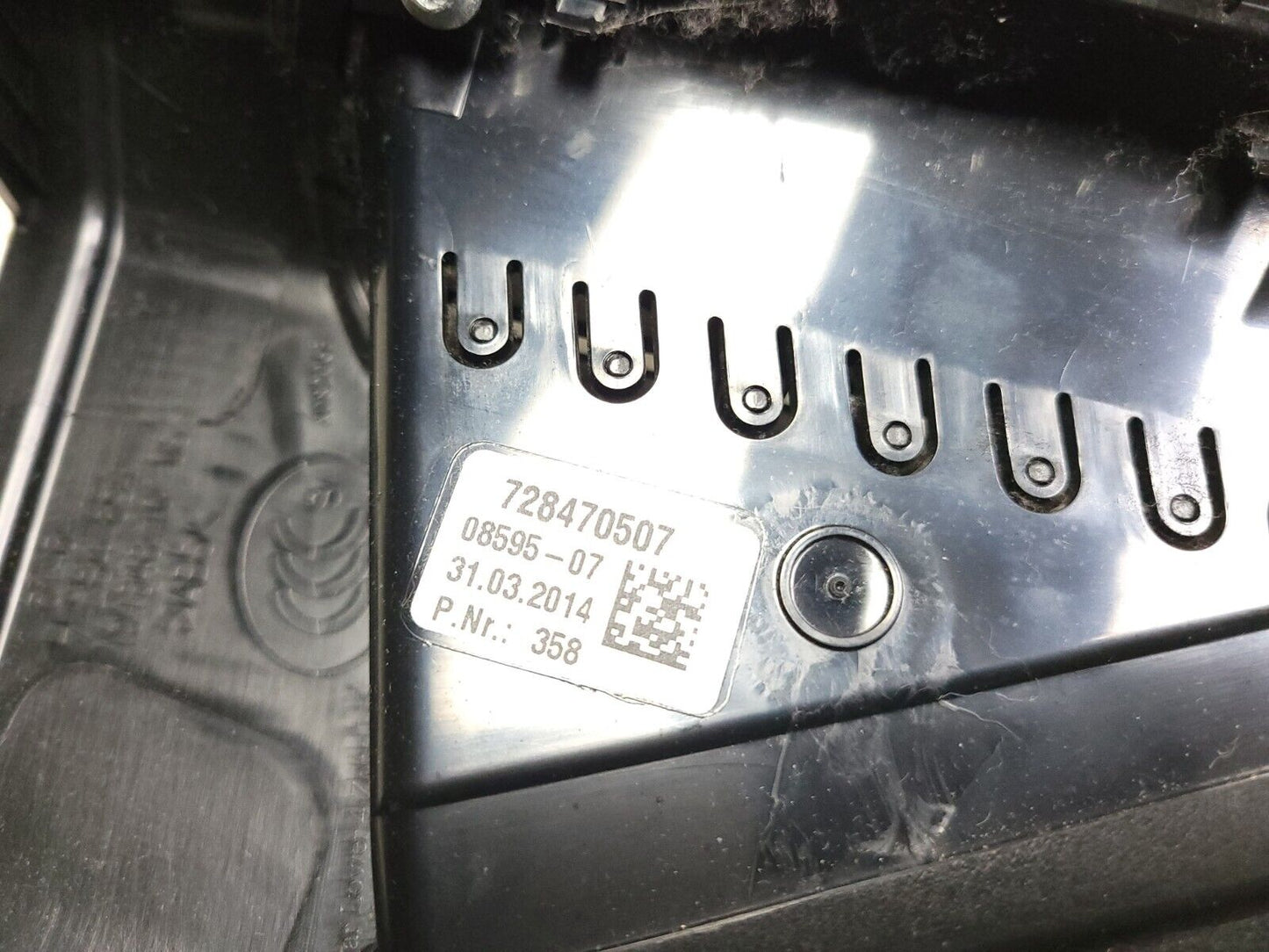 14-18 BMW X5 F15 Center B Pillar Trim Cover Left & Right OEM