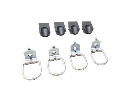 10-15 Chevrolet Equinox Trunk Cargo Hook W/ Cover 4pcs OEM
