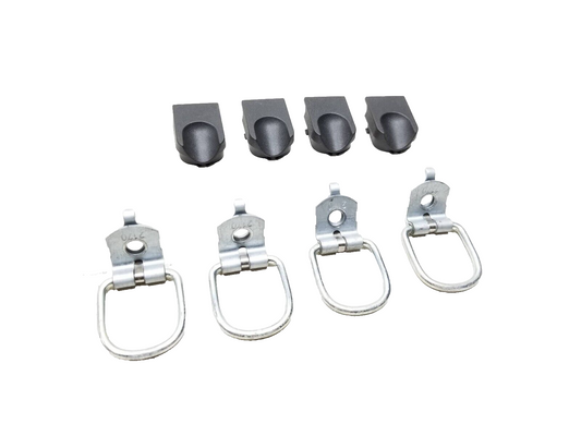 10-15 Chevrolet Equinox Trunk Cargo Hook W/ Cover 4pcs OEM