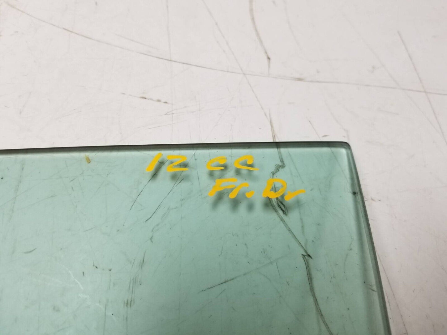 09 - 17 Volkswagen Cc Front Door Window Glass Driver Side Left OEM