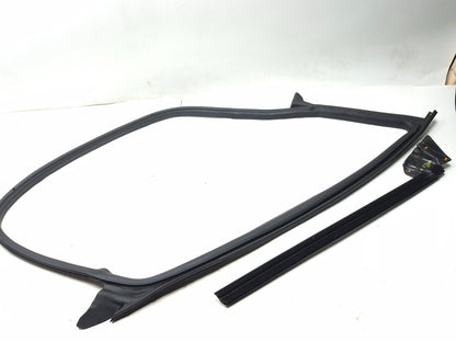 2019 Tesla Model 3 Front Door Weatherstrip Seal Passenger Side Right 2pcs OEM