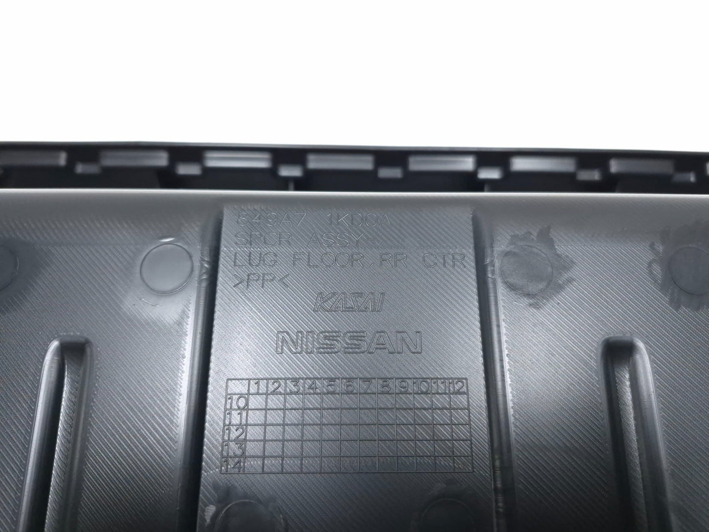 2011 Nissan Juke Trunk Storage Box W/ Spare Tire Tool Kit OEM