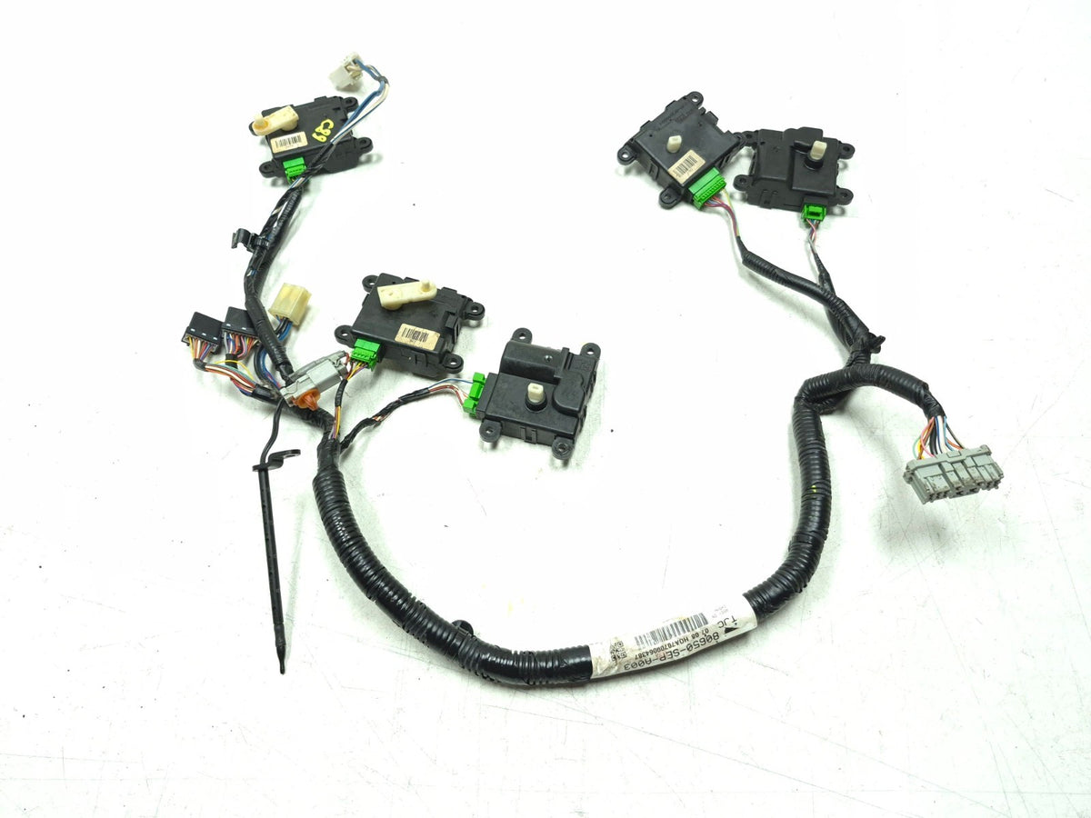 2004-2008 Acura Tl HVAC Actuator Flap Motor & Wire Harness OEM
