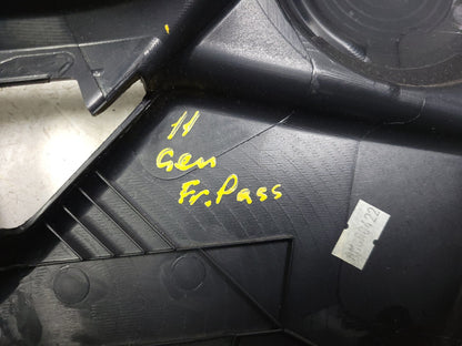 2011 Hyundai Genesis Seat Side Trim W/ Guide Sleeve & knob Front Passenger OEM