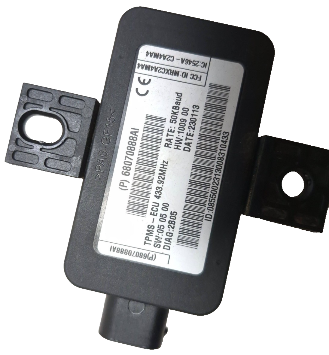 2013 Fiat 500 Turbo Tire Pressure Monitoring System Receiver  Control Module OEM