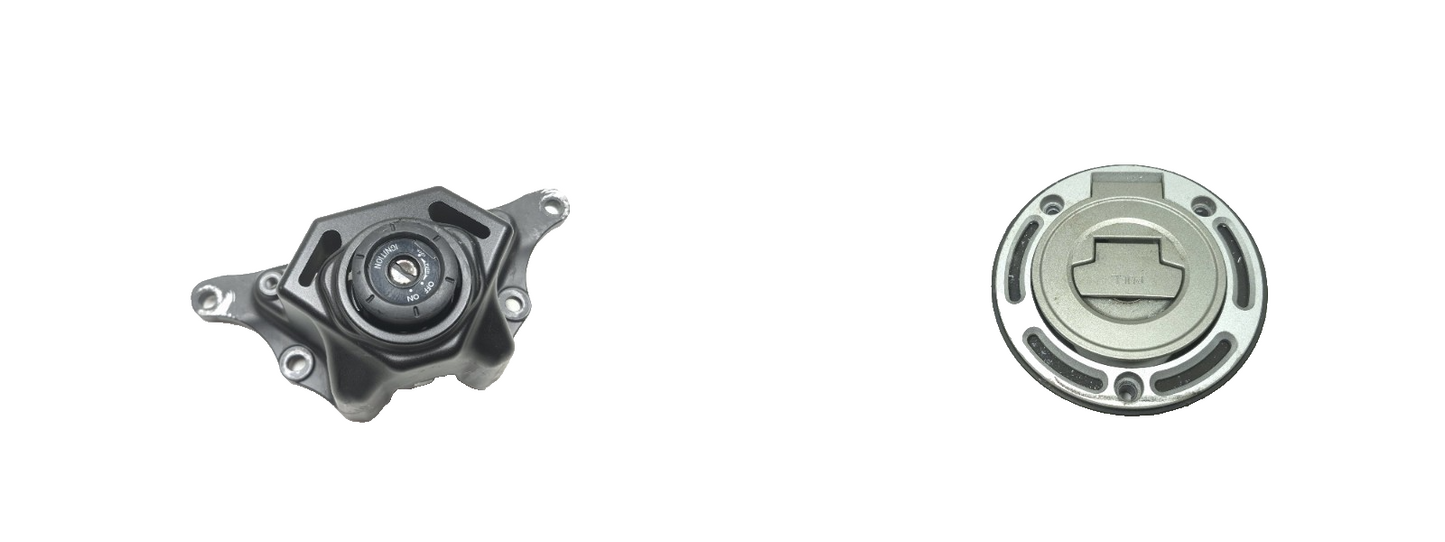 2025 Yamaha Xsr900 Igniton Lock Switch & Fuel Cap Pair OEM